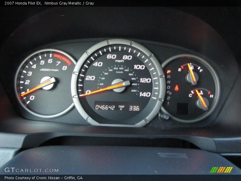  2007 Pilot EX EX Gauges