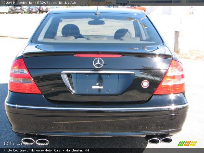 Black / Ash 2004 Mercedes-Benz E 320 Sedan