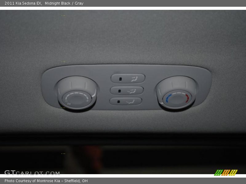 Midnight Black / Gray 2011 Kia Sedona EX