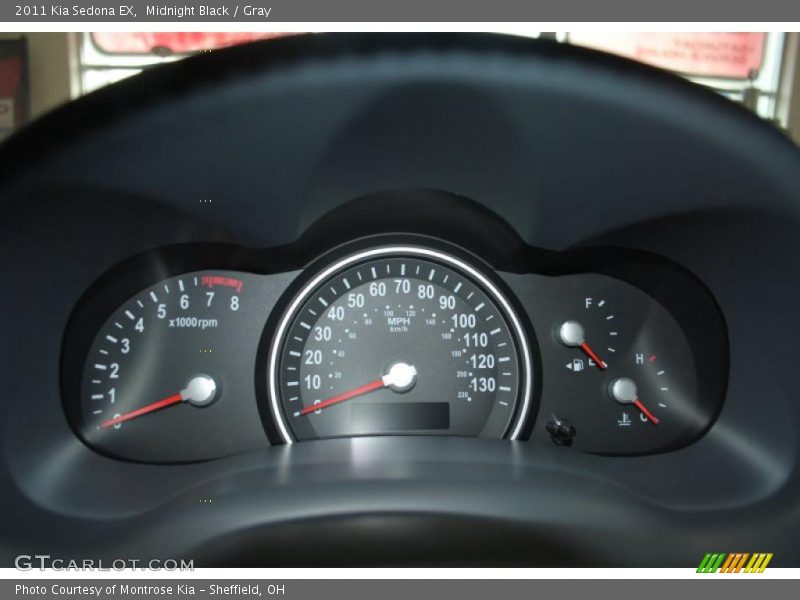  2011 Sedona EX EX Gauges