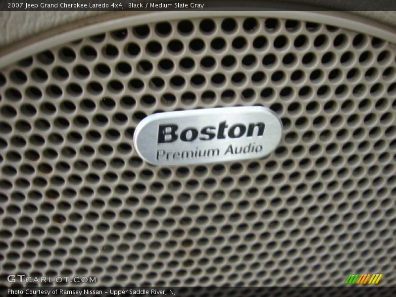 Black / Medium Slate Gray 2007 Jeep Grand Cherokee Laredo 4x4