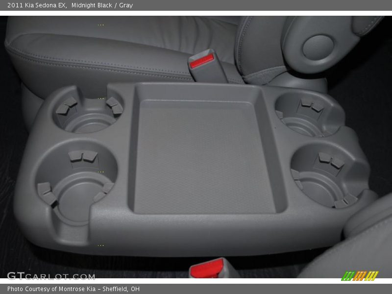 Midnight Black / Gray 2011 Kia Sedona EX