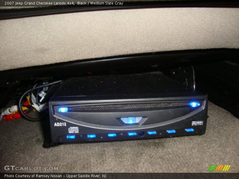 Black / Medium Slate Gray 2007 Jeep Grand Cherokee Laredo 4x4