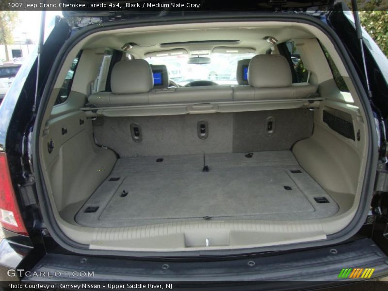 Black / Medium Slate Gray 2007 Jeep Grand Cherokee Laredo 4x4