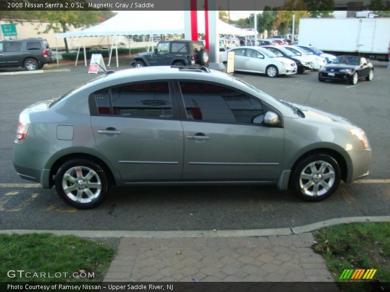 Magnetic Gray / Saddle 2008 Nissan Sentra 2.0 SL