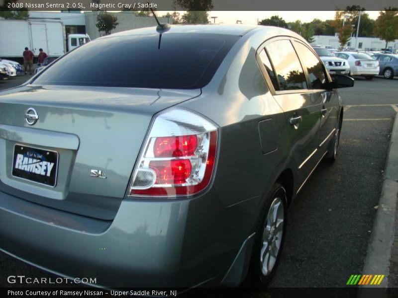Magnetic Gray / Saddle 2008 Nissan Sentra 2.0 SL