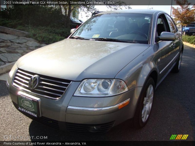 Silverstone Grey Metallic / Black 2003 Volkswagen Passat GLX 4Motion Sedan