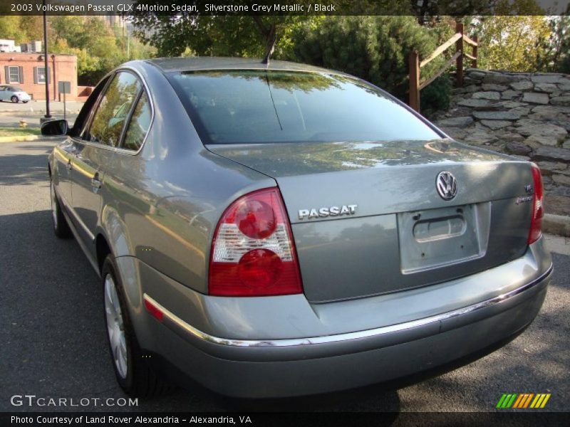 Silverstone Grey Metallic / Black 2003 Volkswagen Passat GLX 4Motion Sedan