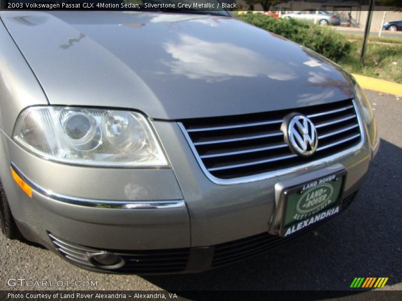 Silverstone Grey Metallic / Black 2003 Volkswagen Passat GLX 4Motion Sedan