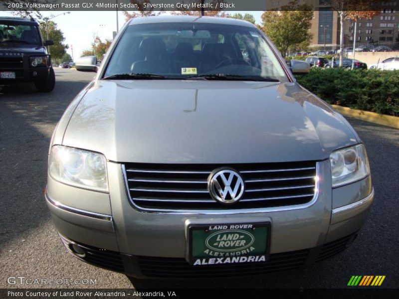 Silverstone Grey Metallic / Black 2003 Volkswagen Passat GLX 4Motion Sedan