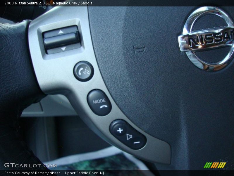 Magnetic Gray / Saddle 2008 Nissan Sentra 2.0 SL