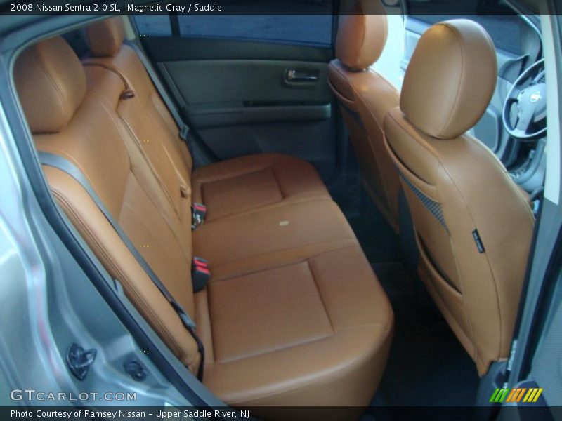  2008 Sentra 2.0 SL Saddle Interior
