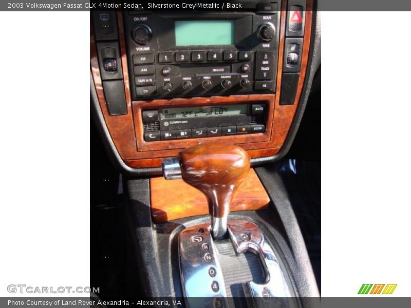 Silverstone Grey Metallic / Black 2003 Volkswagen Passat GLX 4Motion Sedan