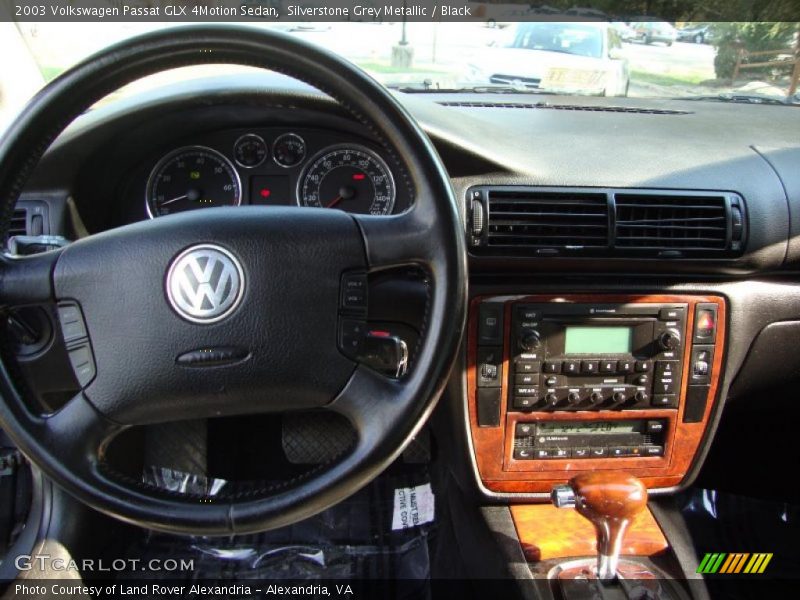 Silverstone Grey Metallic / Black 2003 Volkswagen Passat GLX 4Motion Sedan