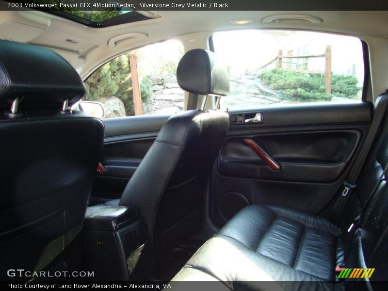 Silverstone Grey Metallic / Black 2003 Volkswagen Passat GLX 4Motion Sedan