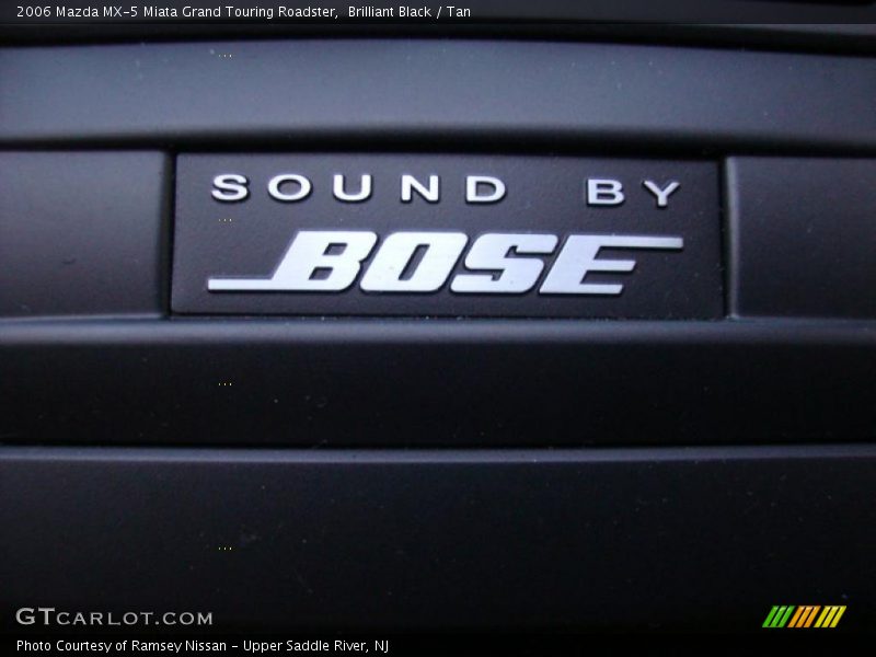 Brilliant Black / Tan 2006 Mazda MX-5 Miata Grand Touring Roadster