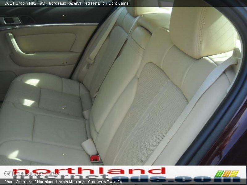 Bordeaux Reserve Red Metallic / Light Camel 2011 Lincoln MKS FWD