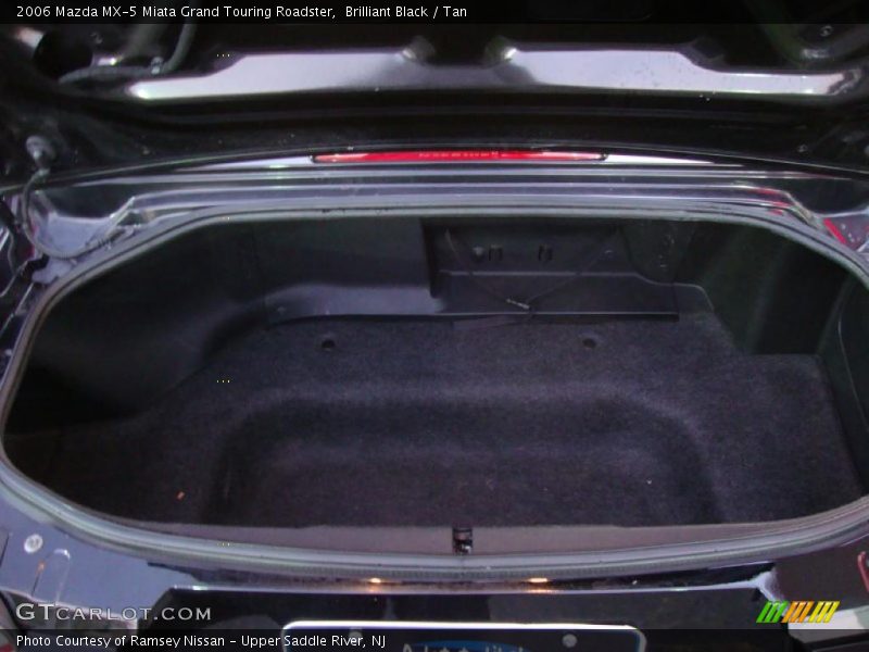 Brilliant Black / Tan 2006 Mazda MX-5 Miata Grand Touring Roadster