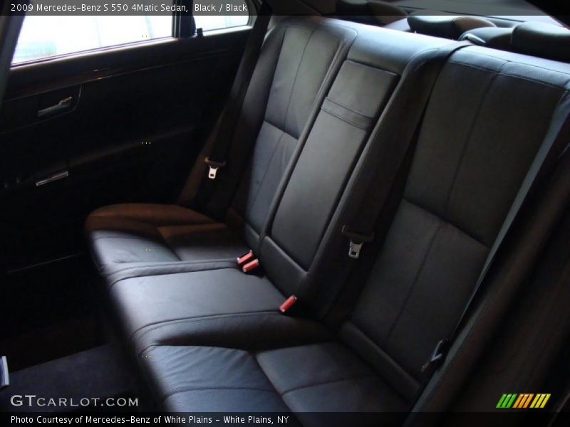 Black / Black 2009 Mercedes-Benz S 550 4Matic Sedan