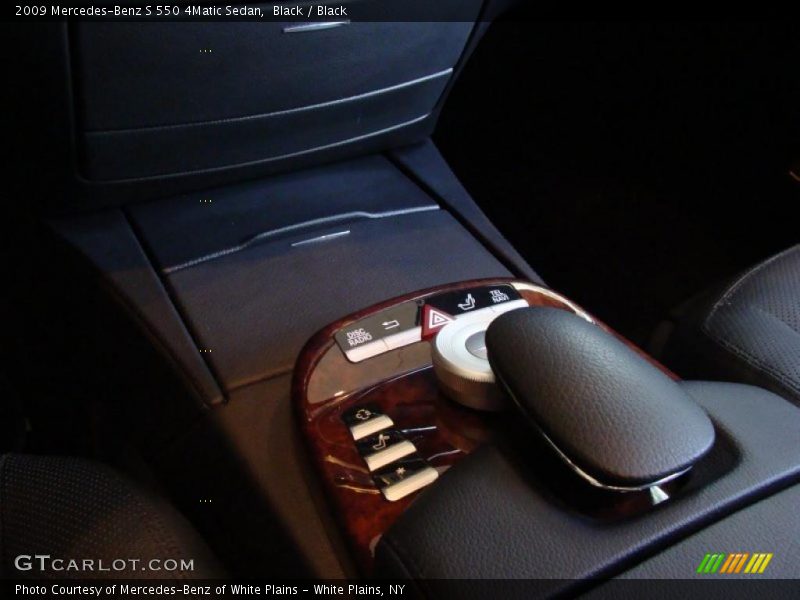 Black / Black 2009 Mercedes-Benz S 550 4Matic Sedan