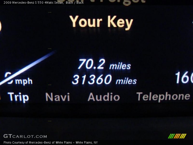 Black / Black 2009 Mercedes-Benz S 550 4Matic Sedan