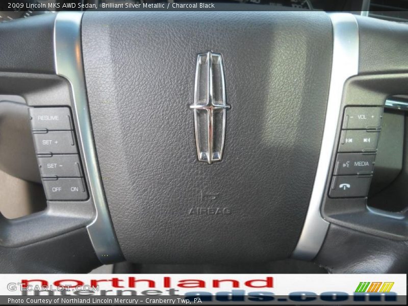 Controls of 2009 MKS AWD Sedan