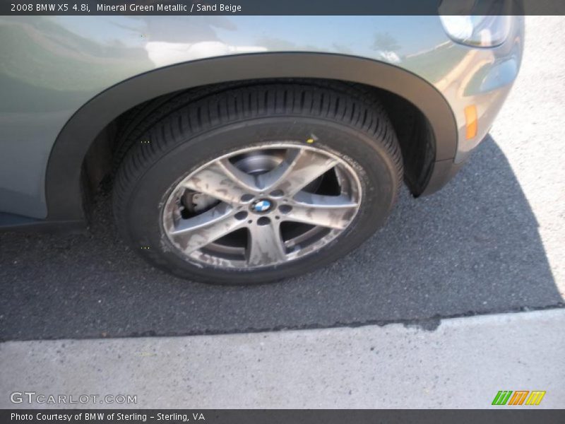 Mineral Green Metallic / Sand Beige 2008 BMW X5 4.8i