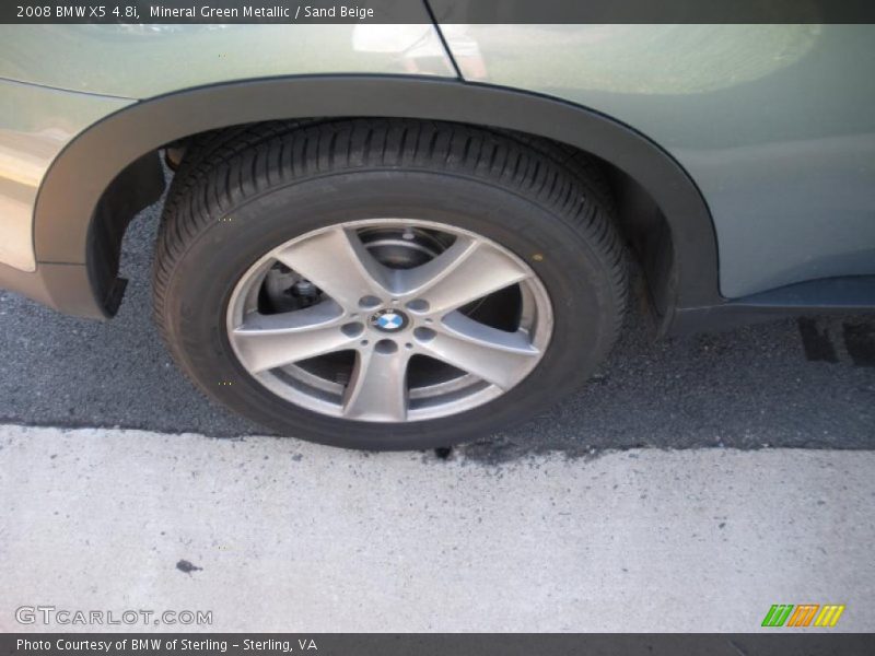 Mineral Green Metallic / Sand Beige 2008 BMW X5 4.8i