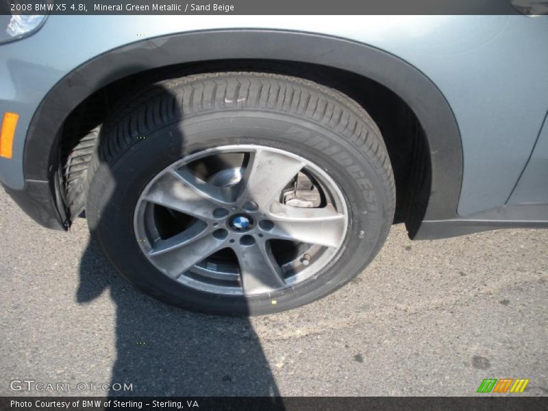 Mineral Green Metallic / Sand Beige 2008 BMW X5 4.8i