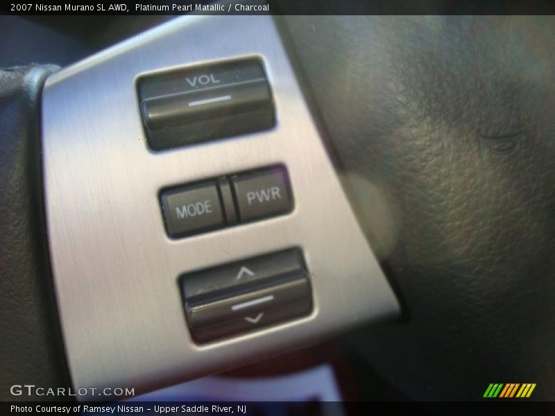 Platinum Pearl Matallic / Charcoal 2007 Nissan Murano SL AWD
