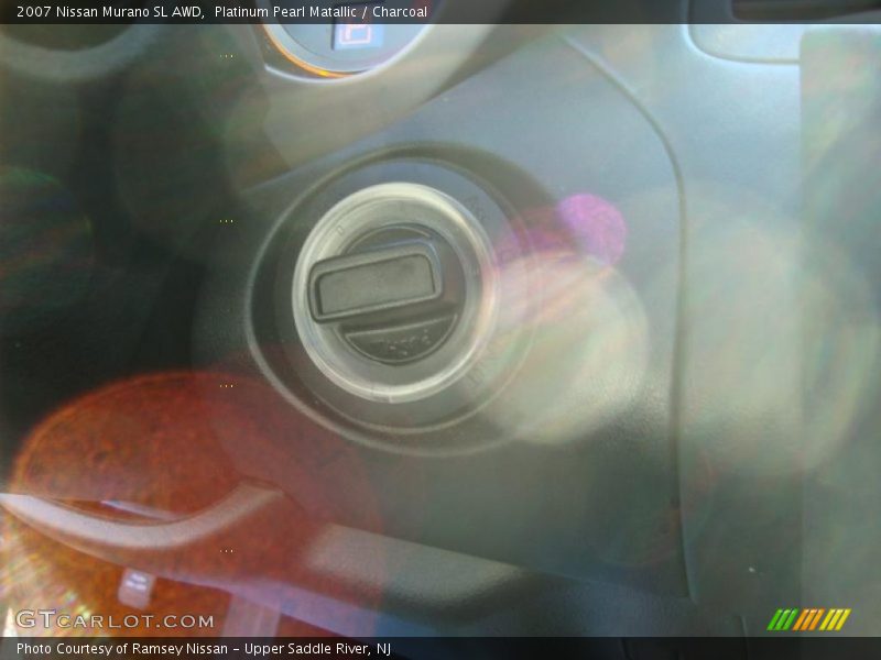 Platinum Pearl Matallic / Charcoal 2007 Nissan Murano SL AWD