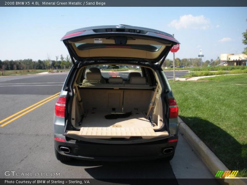 Mineral Green Metallic / Sand Beige 2008 BMW X5 4.8i