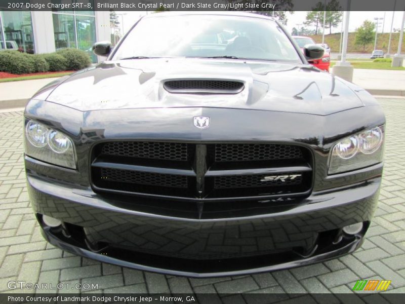 Brilliant Black Crystal Pearl / Dark Slate Gray/Light Slate Gray 2007 Dodge Charger SRT-8