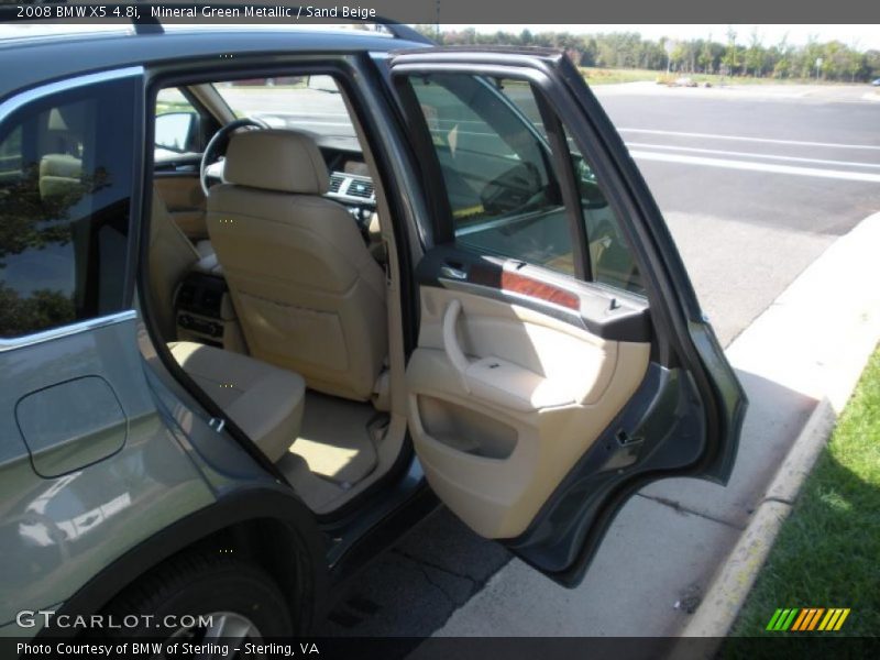 Mineral Green Metallic / Sand Beige 2008 BMW X5 4.8i
