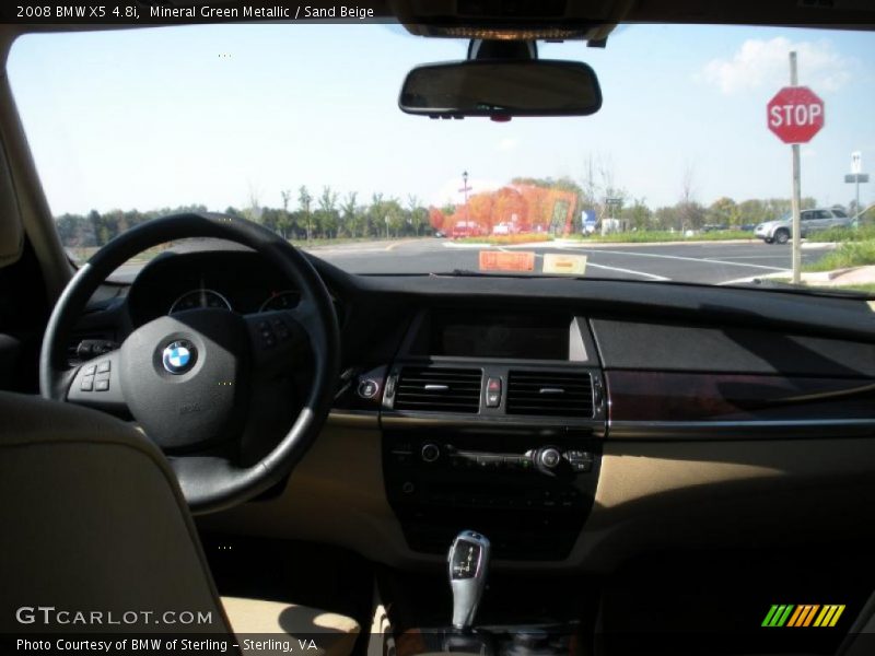 Mineral Green Metallic / Sand Beige 2008 BMW X5 4.8i