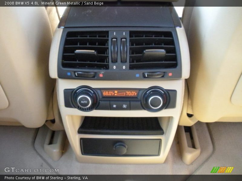 Mineral Green Metallic / Sand Beige 2008 BMW X5 4.8i