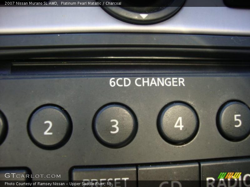 Platinum Pearl Matallic / Charcoal 2007 Nissan Murano SL AWD