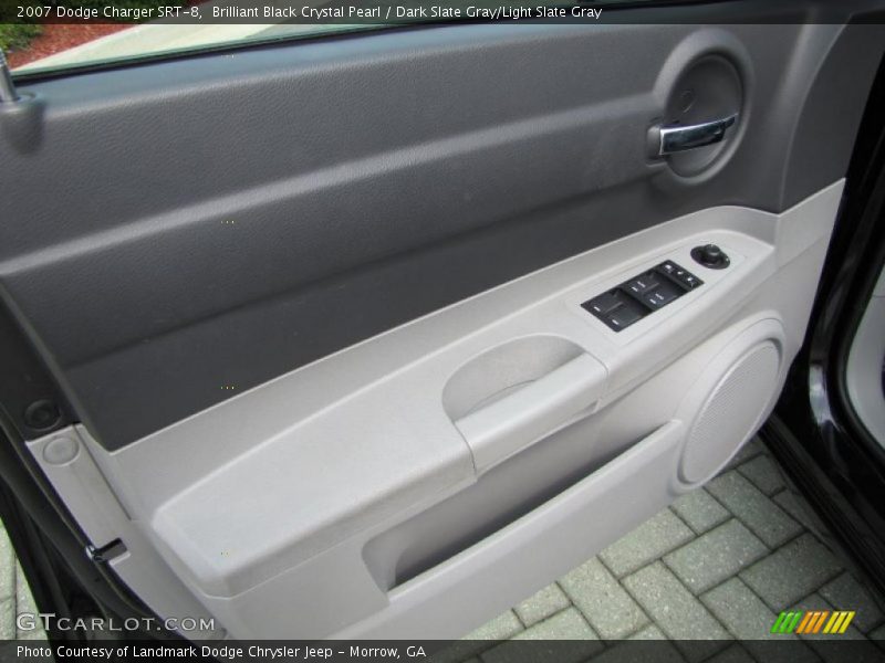 Brilliant Black Crystal Pearl / Dark Slate Gray/Light Slate Gray 2007 Dodge Charger SRT-8