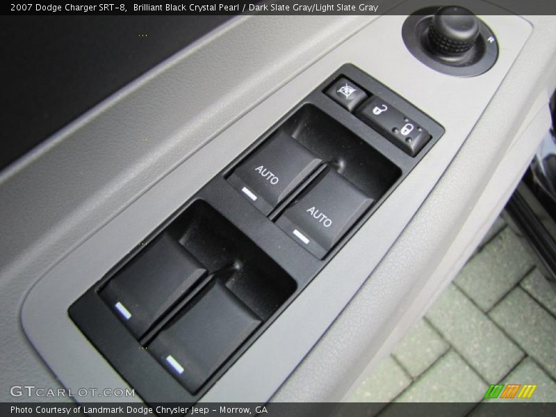 Brilliant Black Crystal Pearl / Dark Slate Gray/Light Slate Gray 2007 Dodge Charger SRT-8