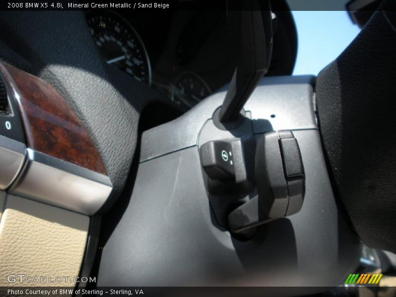 Mineral Green Metallic / Sand Beige 2008 BMW X5 4.8i
