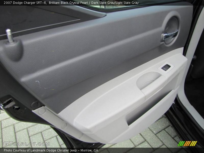 Brilliant Black Crystal Pearl / Dark Slate Gray/Light Slate Gray 2007 Dodge Charger SRT-8