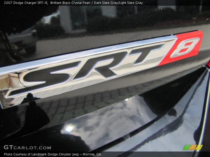 Brilliant Black Crystal Pearl / Dark Slate Gray/Light Slate Gray 2007 Dodge Charger SRT-8