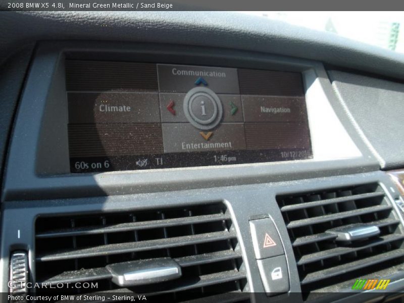 Mineral Green Metallic / Sand Beige 2008 BMW X5 4.8i