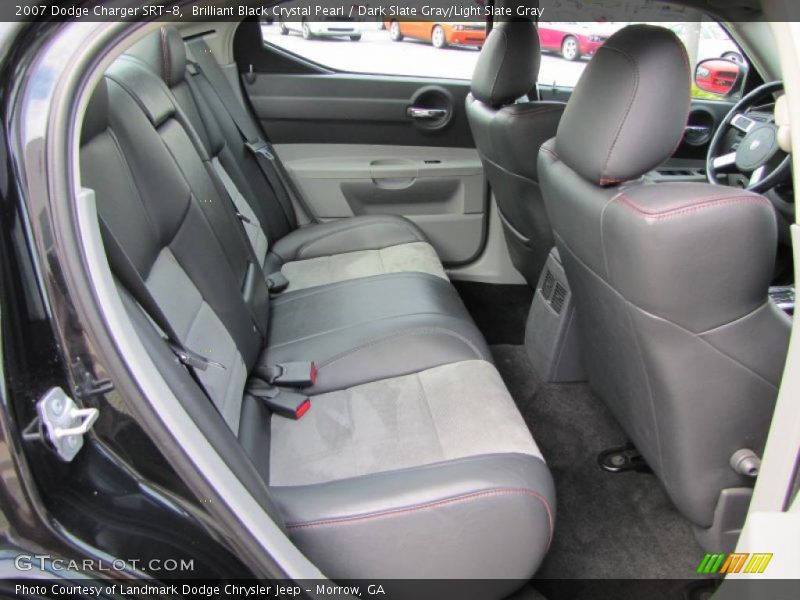 Brilliant Black Crystal Pearl / Dark Slate Gray/Light Slate Gray 2007 Dodge Charger SRT-8