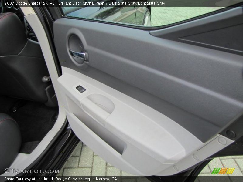 Brilliant Black Crystal Pearl / Dark Slate Gray/Light Slate Gray 2007 Dodge Charger SRT-8