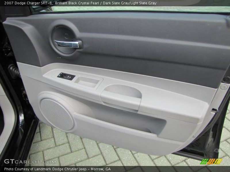 Brilliant Black Crystal Pearl / Dark Slate Gray/Light Slate Gray 2007 Dodge Charger SRT-8