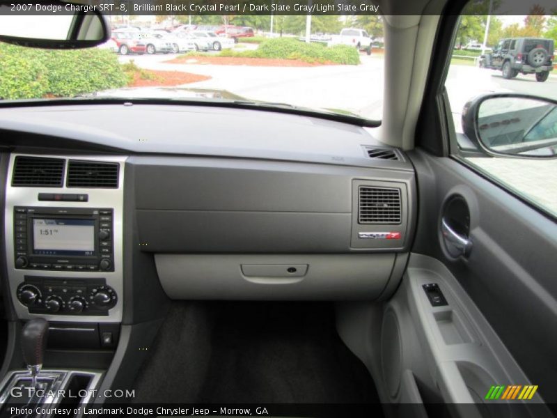 Brilliant Black Crystal Pearl / Dark Slate Gray/Light Slate Gray 2007 Dodge Charger SRT-8