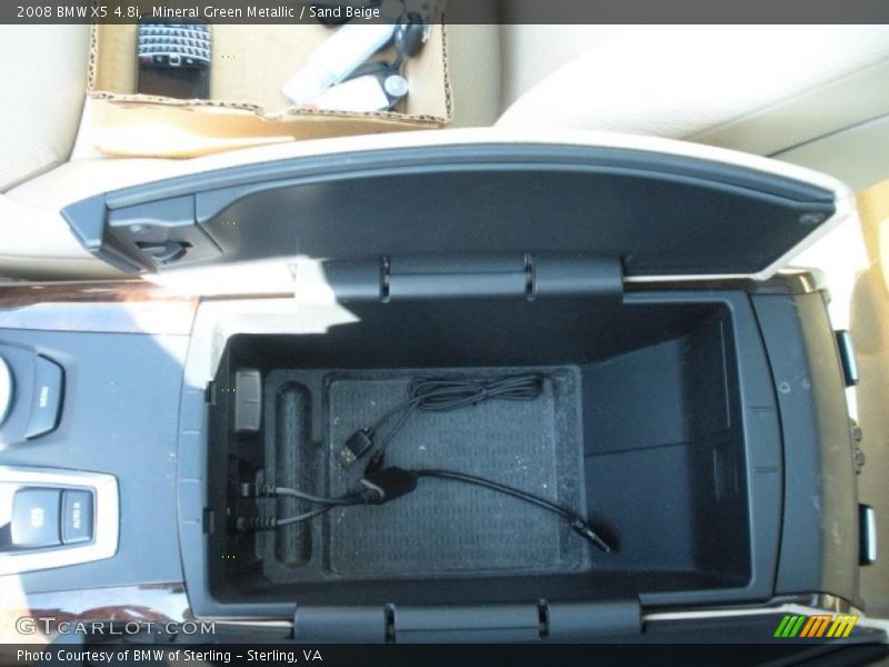 Mineral Green Metallic / Sand Beige 2008 BMW X5 4.8i