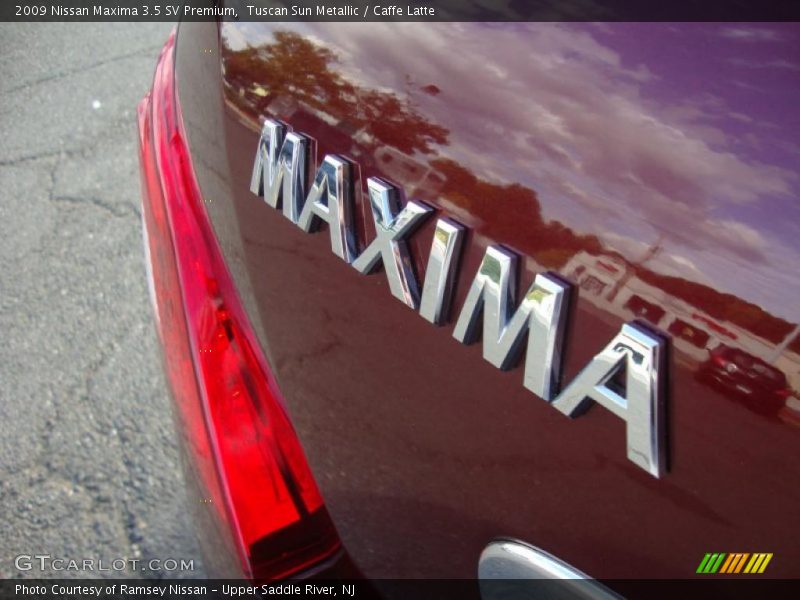 Tuscan Sun Metallic / Caffe Latte 2009 Nissan Maxima 3.5 SV Premium