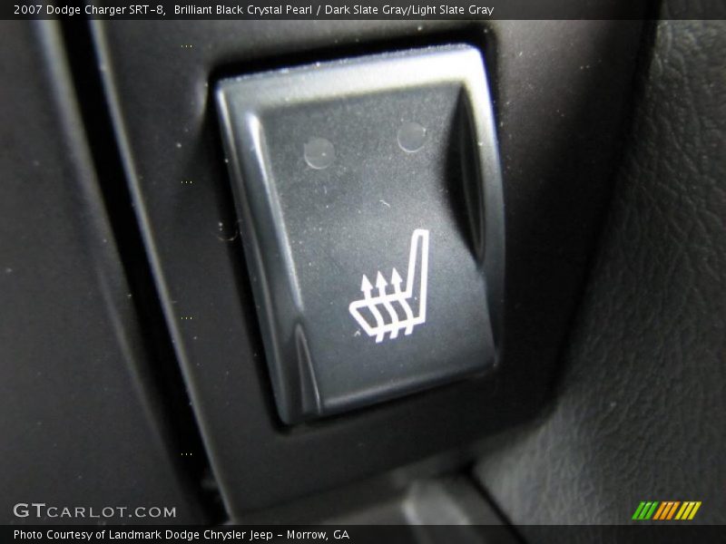 Brilliant Black Crystal Pearl / Dark Slate Gray/Light Slate Gray 2007 Dodge Charger SRT-8